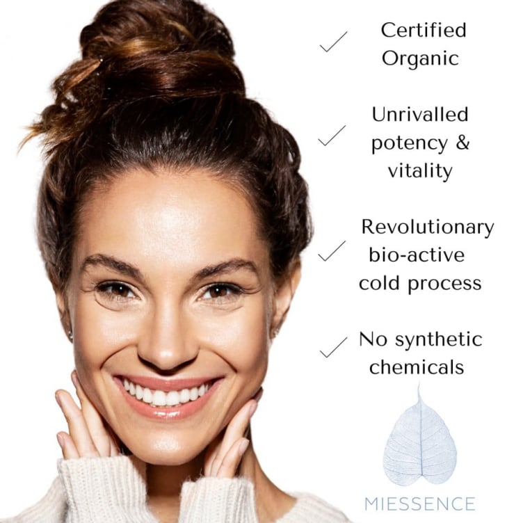 Miessence has 100% natural & organic ingredients